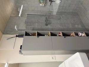 Badezimmer set in Grau Bild 2