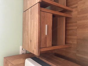 Eichenbett aus Massivholz 90 x 200 Bild 4