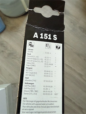 Scheibenwischerblätter zu verschenken Bild 2