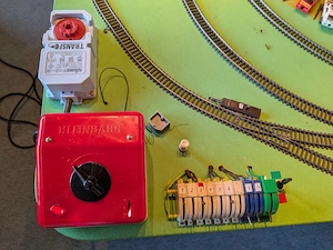Zug  Modelleisenbahn Anlage Kleinbahn Lima Bild 7