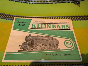 Zug  Modelleisenbahn Anlage Kleinbahn Lima Bild 8