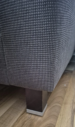 Wohnlandschaft   Sofa- Stoffbezug dunkelbraun. Liegefunktion Bild 6