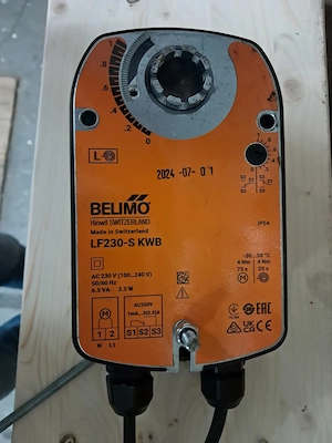 Belimo Motor mit Federrücklaufantrieb