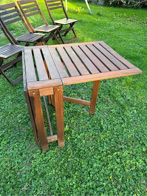 Gartentisch + Stühle Bild 5
