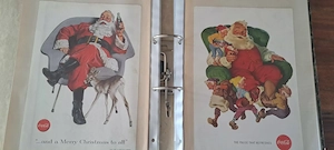Sammlung Coca Cola Werbung Reklame 1952-1972 Papierwerbung USA Getränke Bild 4