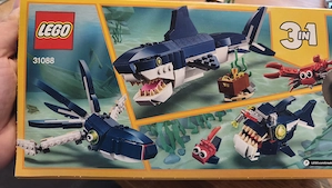 Lego Creator 3 in 1 Meerestiere, inkl. Pläne und Verpackung Bild 3