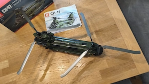 ReoBrix Klemmbausteine CH47, Chinook, nicht Lego Bild 5