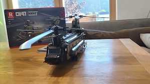 ReoBrix Klemmbausteine CH47, Chinook, nicht Lego Bild 4