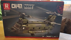 ReoBrix Klemmbausteine CH47, Chinook, nicht Lego Bild 2