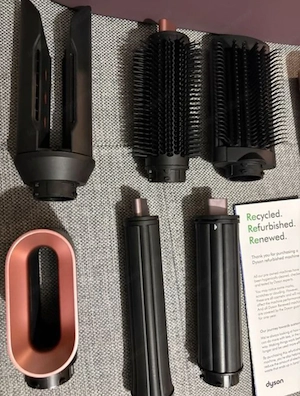 Dyson Airwrap Co-anda2x Straight+Wavy-Pink Roségold Bild 3
