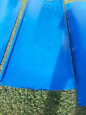 4 stk. Alu Abdeckbleche  Bild 2