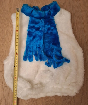 Schneemann Kostüm für Kinder 4-7 Jahre Bild 6