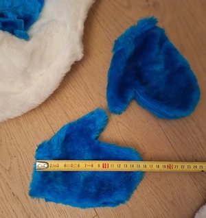 Schneemann Kostüm für Kinder 4-7 Jahre Bild 9