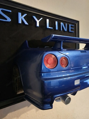 The Fast and The Furious Nissan Skyline GTR 34 3d Bild Bild 5