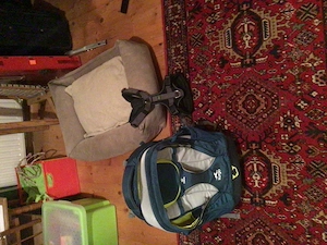 Hunderucksack Sitzpolster schulterhaksband Bild 2