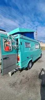Wohnmobil Mercedes 207d Oldtimer  Bild 6