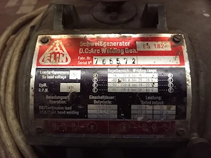 Elin Schweißgenerator ES 182 Bild 2