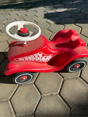verkaufe Bobbycar mit Schubstange