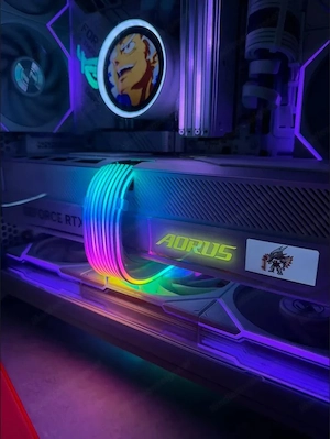 High-End Gaming PC  RTX 5080 AORUS Master ICE  Ryzen 9 7950X3D  64 GB DDR5  4 TB SSD Bild 5