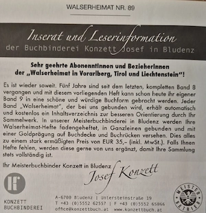 Walserheimat in Vorarlberg Bild 3