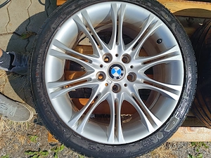 BMW Alufelgen - mit Sommerreifen Bild 4