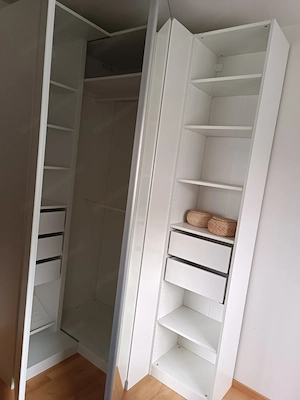 PAX Eckschrank inkl. offenem Regal Bild 4