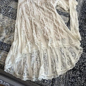 White kleid