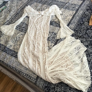 White kleid Bild 2