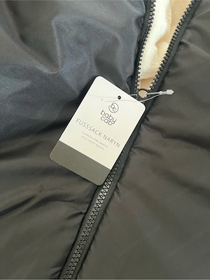 Winterfußsack für Babyschale schwarz Bild 3