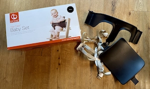 Stokke Tripp Trapp Baby Set schwarz inkl. Sicherheitsgurt Bild 2