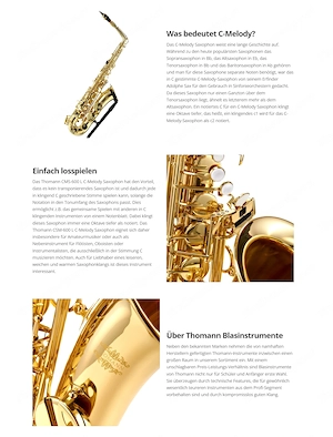 Verkaufe C-Melody Saxofon Bild 2