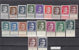 10 Briefmarken Sätze Österreich Privatausgaben mit Aufdruck Postfrisch ab 25 . Bild 2