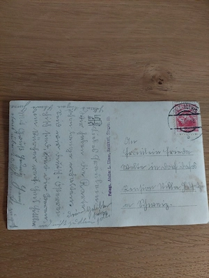 Antike Vorarlberger Postkarte Bild 2