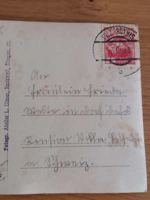 Antike Vorarlberger Postkarte Bild 3