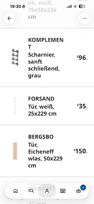 Schnäppchen: Neue Schranktüren Ikea PAX Bild 2