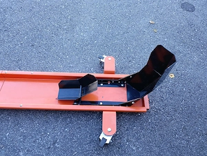 Motorradrangierschiene  Bild 2