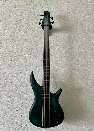 5-Saiter E-Bass   Eigenbau mit aktiven EMG-Pickups & Markenhardware