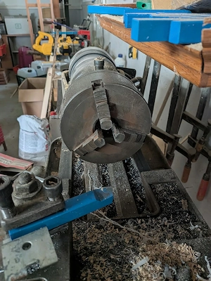 Drehbank für Metallarbeiten Bild 3