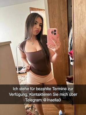 Ich stehe für ein Treffen zur Verfügung.  Kontaktiere mich über Telegram:@Inaella0 Bild 2