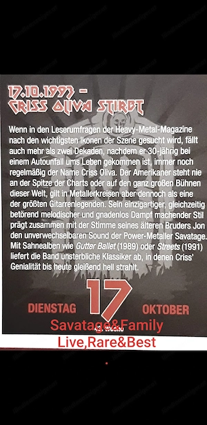 CrissOliva33thSavatageAZ AaronZzTop AbbaZappa Bild 2