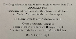Apokalypse. Die Visionen des Johannes in der europäischen Kunst - Hardcover Bild 2