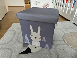 6 faltbare Aufbewahrungsboxen mit Deckel für s Kinderzimmer Bild 2