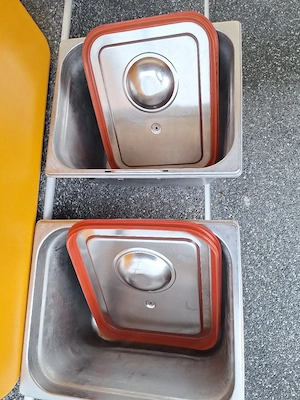 Rieber Thermoport K100 Gastronomie Gastro Catering Buffet Edelstahl  Bild 4
