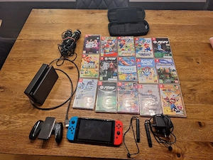 Nintendo Switch mit 15 Spielen Bild 2