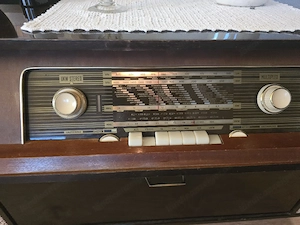 vintage Radio Kommode