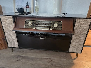 vintage Radio Kommode Bild 2