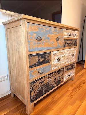 Massivholz Kommode Bild 4