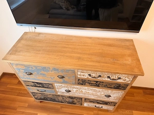 Massivholz Kommode Bild 2