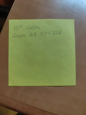 Drucker HP A3 Bild 2