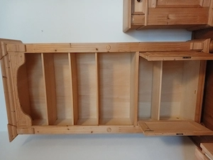 Vollholzkasten, Vollholzkommode Bild 3
